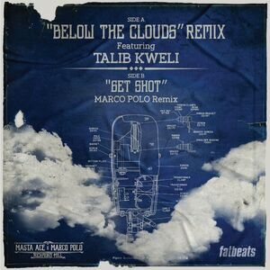 Masta Ace - Below The Clouds (remix) B/w Get Shot (remix)  7-INCH SINGLE